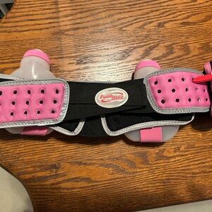 Fuel Belt running belt with water bottles and pouch